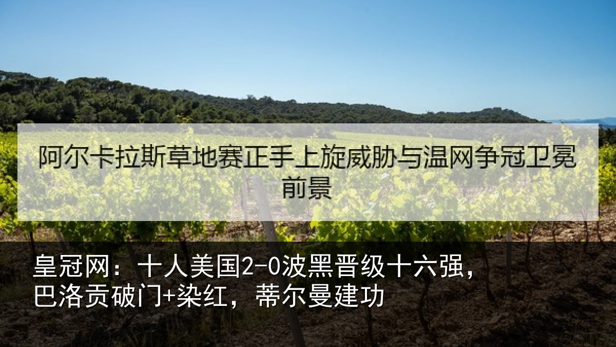 皇冠网：十人美国2-0波黑晋级十六强，巴洛贡破门+染红，蒂尔曼建功